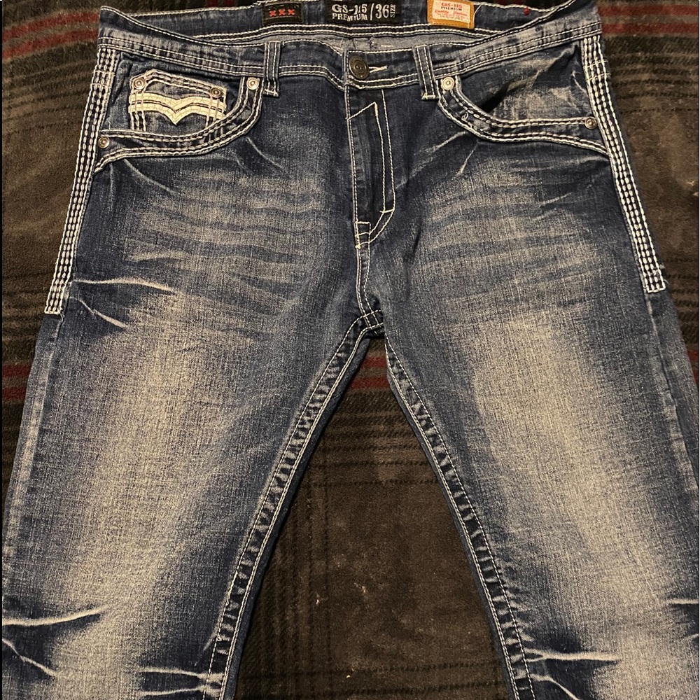 GS-115 Premium Men’s Jeans. Worn once!